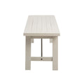 Dining Bench Reclaimed White Wood