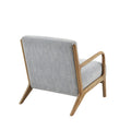 Lounge Chair Grey Polyester