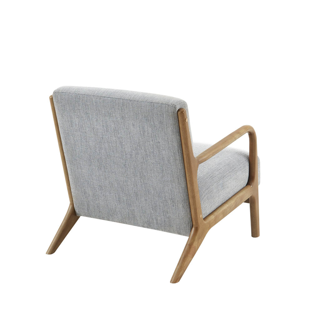 Lounge Chair Grey Polyester