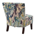 Slipper Accent Chair Multi Polyester