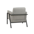 Brayden Accent Chair Grey Solid Wood