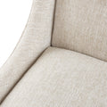 Accent Chair Cream Polyester