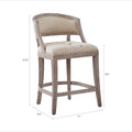 Counter Stool Natural Polyester