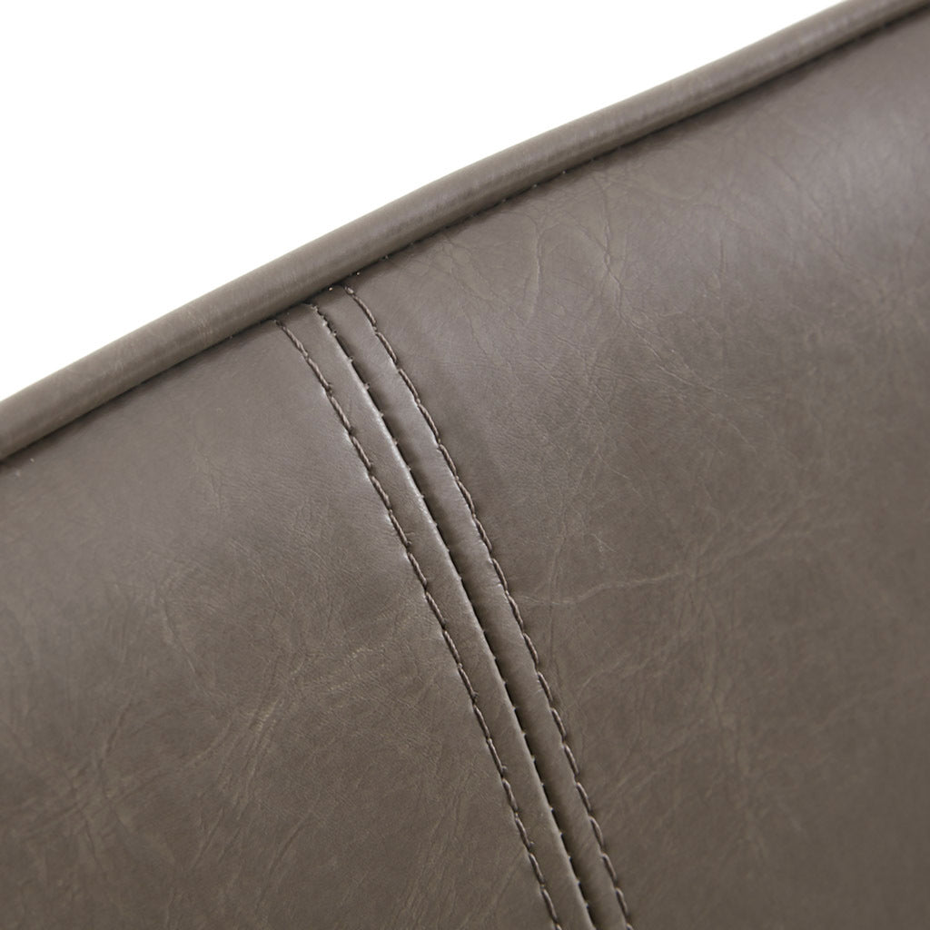 Fallon Accent Chair Brown Gold Polyester