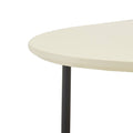 Coffee Table White Natural Wood