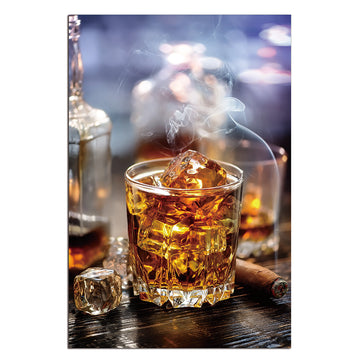 Oppidan Home "On The Rocks" Acrylic Wall Art 48"H X 32"W Multicolor Acrylic