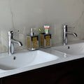 Ambrose Exquisite 2 Piece Square Soap Dispenser And Toothbrush Holder Gold Glass