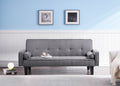 2059 Sofa Convertible Into Sofa Bed Includes Two Pillows 72