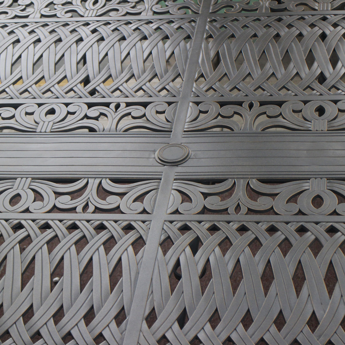 Rectangle Table, Desert Night Gunmetal Aluminum