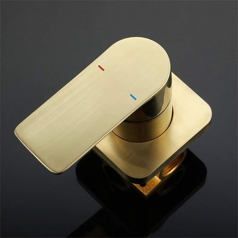 Waterfall Bathroom Sink Faucet Gold Brass