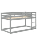 Loft Twin Bedgrey Twin Grey Pine