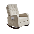 Single Sofa Reclining Chair Japanese Chair Lazy Sofa Tatami Balcony Reclining Sofa Adjustable Chair Beige Metal
