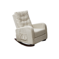 Single Sofa Reclining Chair Japanese Chair Lazy Sofa Tatami Balcony Reclining Sofa Adjustable Chair Beige Metal