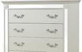 Milan Mirror Framed Chest Made With Wood In White White White Drawer 5 Drawers & Above Bedroom Dovetail Joints Contemporary,Modern Solid Wood Mdf Wood