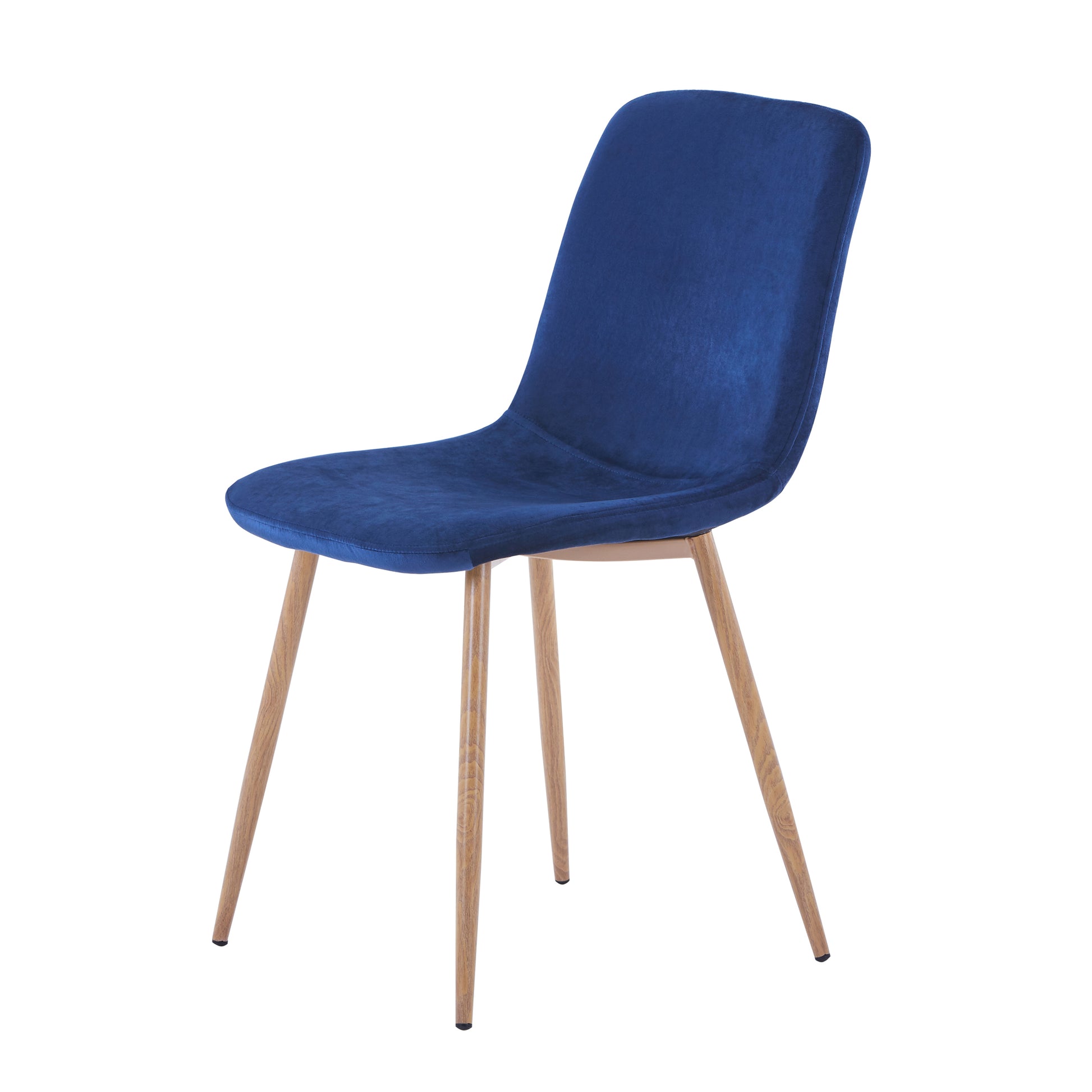 Dining Chair Blue 1Pc 1Ctn Blue Fabric