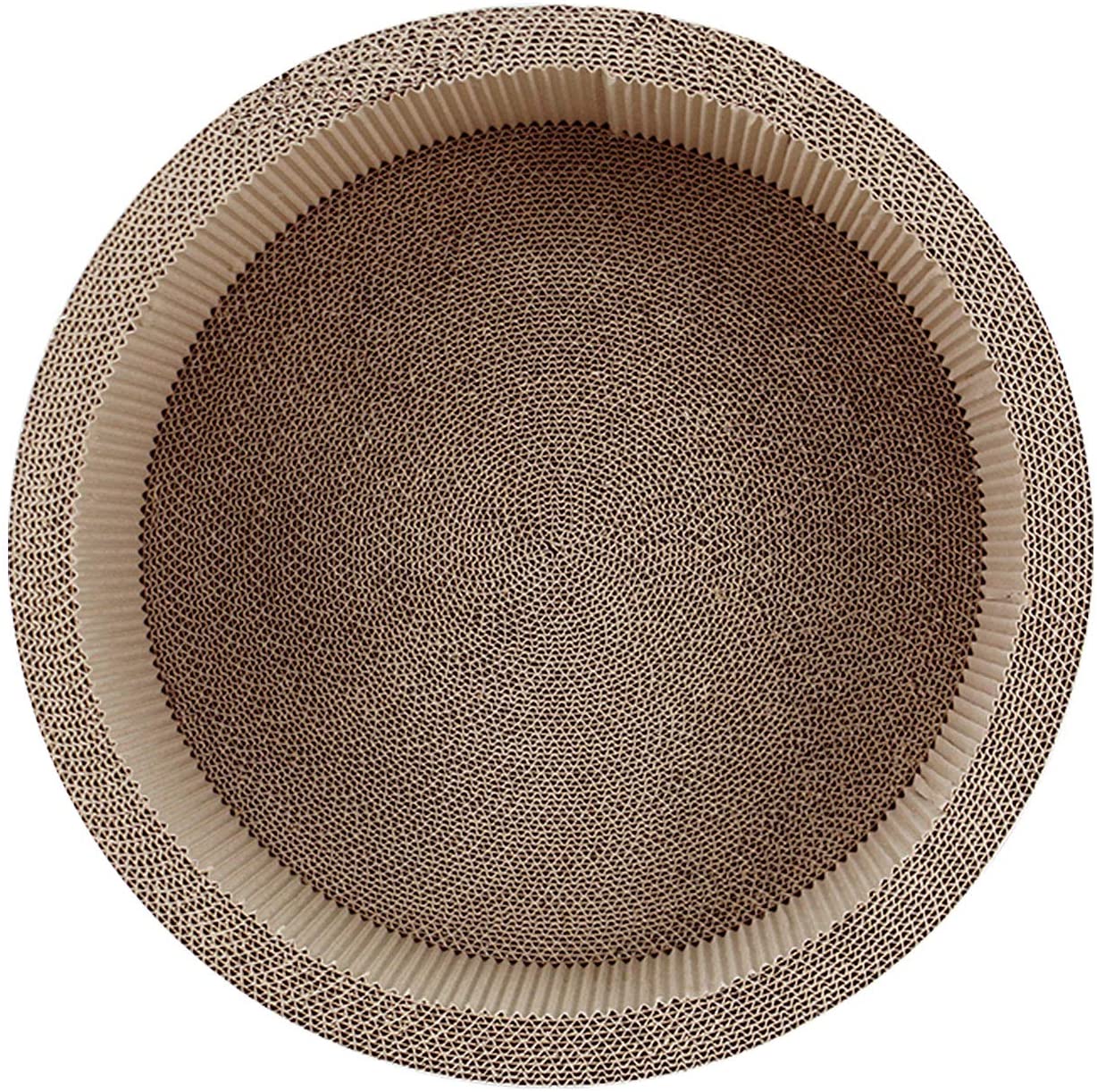 Scratchme Cat Scratcher Post & Board, Cat Scratching Pad, Durable Scratcher Prevents Furniture Damage, Black Marble Brown Solid Wood