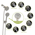Multi Function Dual Shower Head Shower System With 4.7