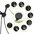 Multi Function Dual Shower Head Shower System With 4.7