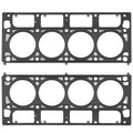 Fits 02 04 Chevrolet Gmc Buick Cadillac 5.3L 4.8L Ohv Mls Head Gasket Set Bolts Black Metal