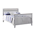 Hayes 4 In 1 Convertible Crib Gray Weathered Granite Gray Solid Wood