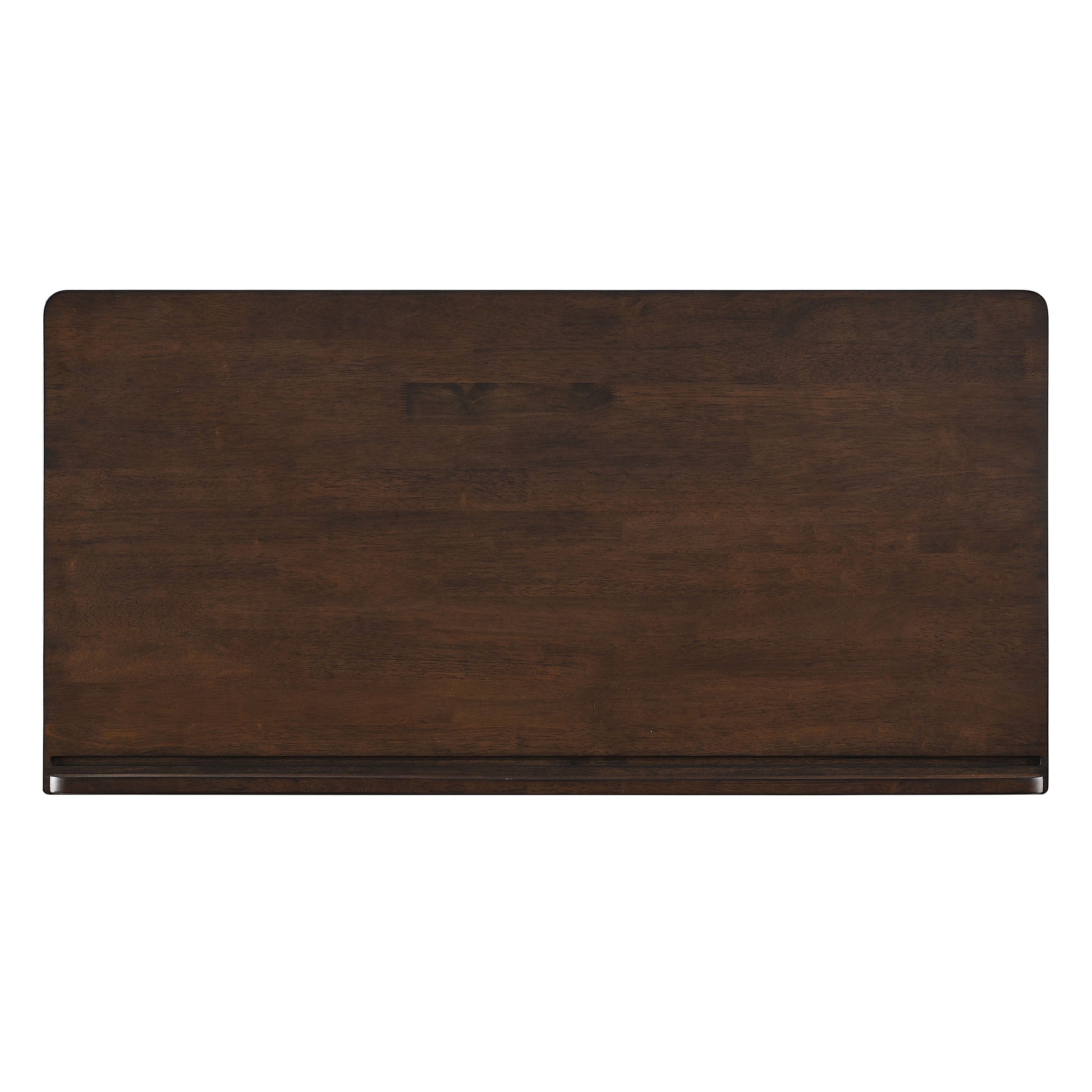 Modern Contemporary Solid Rubberwood 1Pc Writing Desk Of 3X Drawers And Wood Framed Chair Gray Walnut Finish Furniture Walnut Office Contemporary,Modern Solid Wood