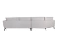 Janette Laf Sectional Oat Warm Grey Upholstered