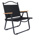 Yssoa Folding Camping Chair For Adults With Handle And Storage Bag, Small Size, 253Lbs Load Bearing Collapsible Outdoor Furniture For Leisure, Beach, Picnic, Hiking, Fishing Color: Black , S Black