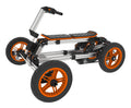 Modular Design High Strength Material Electric Innovation Kart, More Than 20 Kinds Of Assembly Methods, Suitable For Outdoor Sports, Parent Child Interaction Silver Aluminum