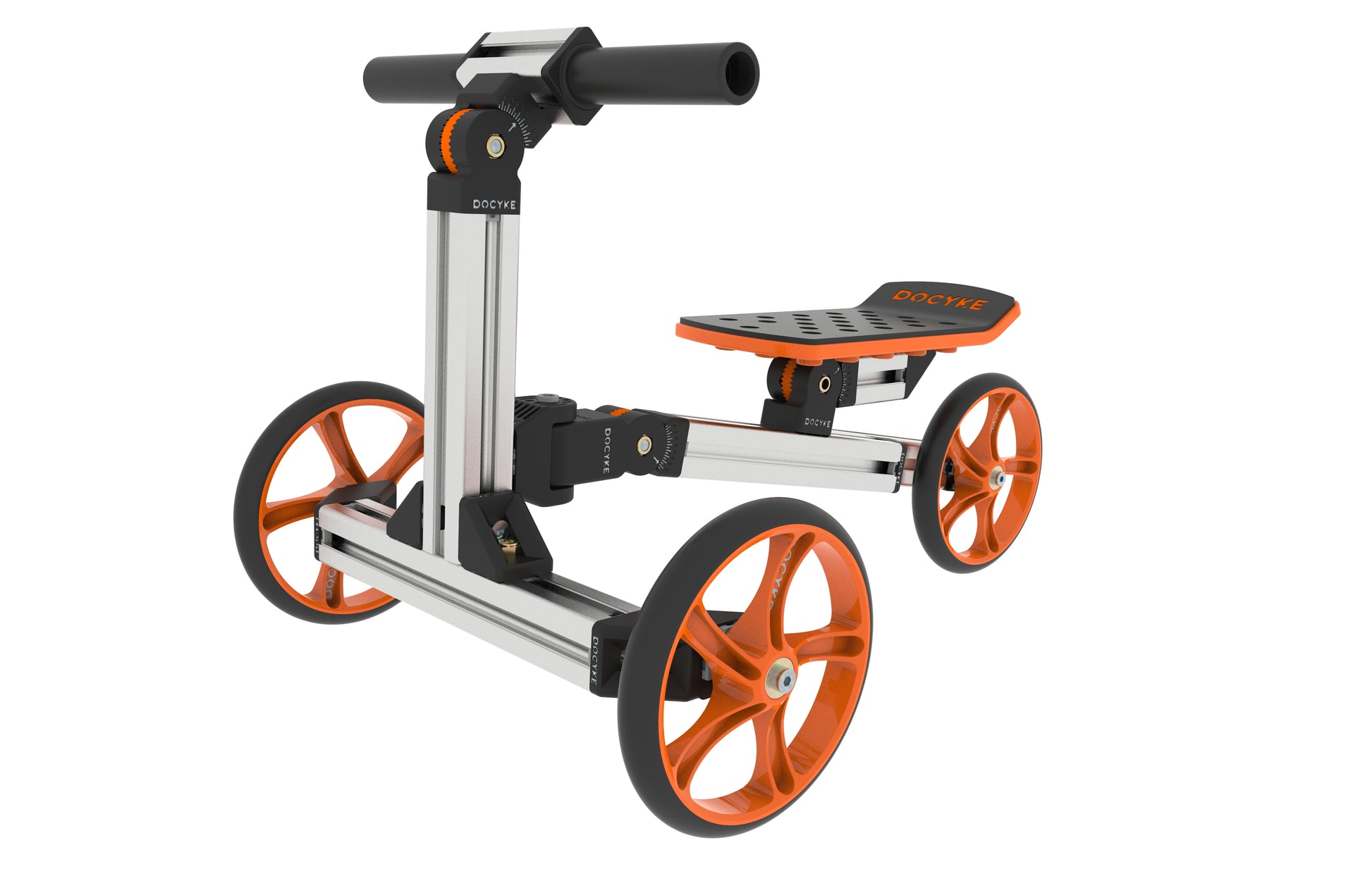 Kidrock Constructible Kit 20 In 1 Kids Balance Bike No Pedals Toys For 1 To 4 Year Old Engineering Building Kit Kids Sit Stand Scooter Most Popular S Kit Not Electric Silver Aluminum
