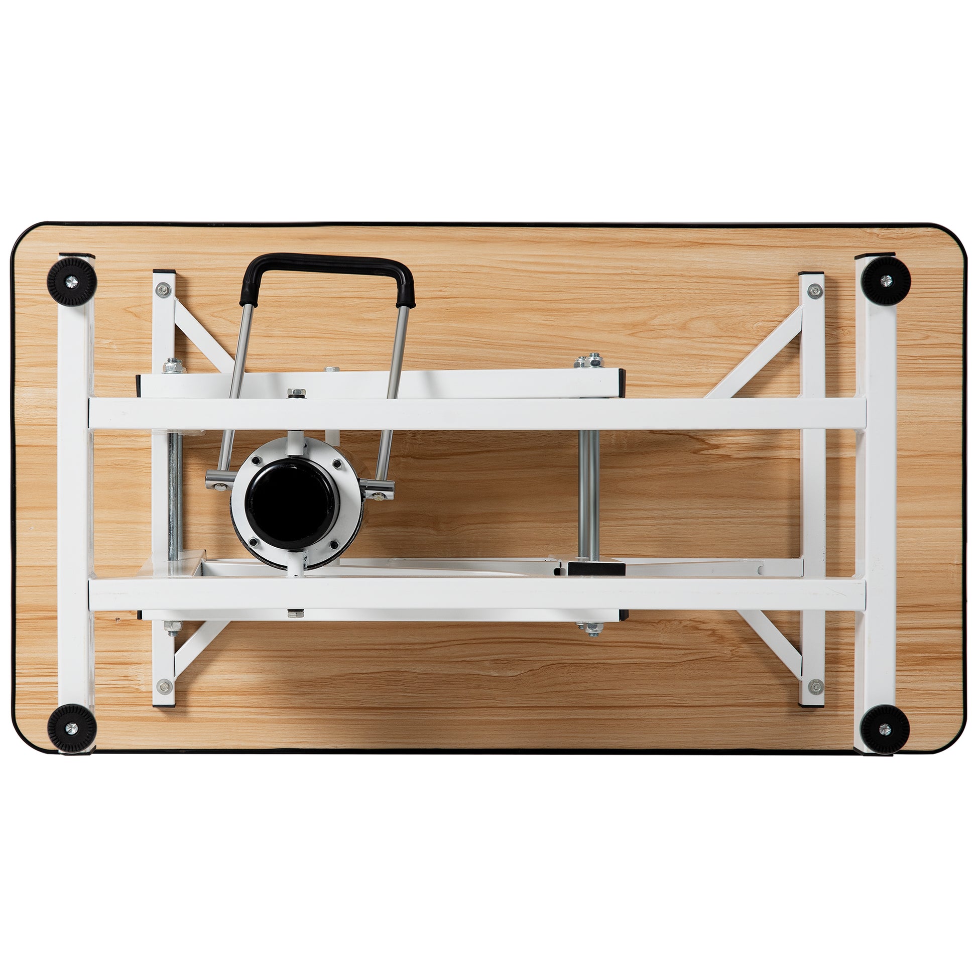 43 Inch Adjustable Heavy Type Hydraulic Pet Dog Grooming Table Upgraded Professional Drying Table Heavy Duty Frame With Adjustable Arm And Noose Black White Carbon Steel