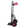 Heavy Duty Manual Truck With Double Handles 330 Lb Steel Trolley For Moving Heavy Platform Truck With 10