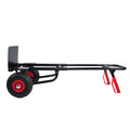 Heavy Duty Manual Truck With Double Handles 330 Lb Steel Trolley For Moving Heavy Platform Truck With 10