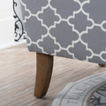 Accent Chairs For Living Room Grey Mix Fabric