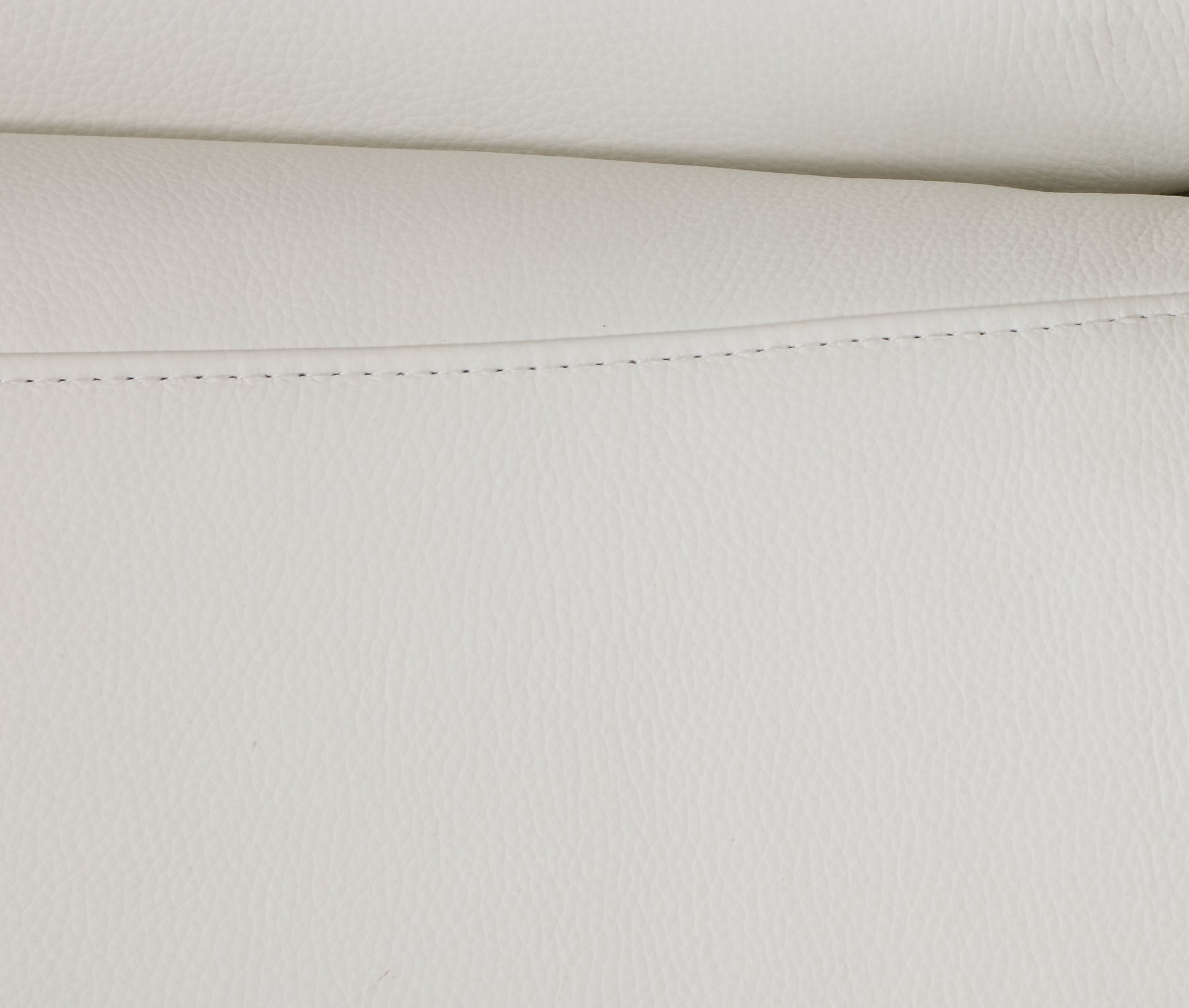 Top Grain Italian Leather Chair White Foam Leather