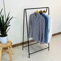 Store Level 1 Ladder To Secure Hangers Black Iron