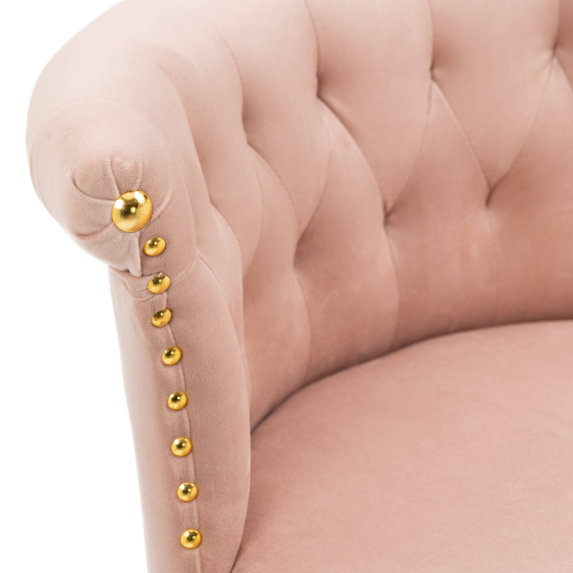 Coolmore Swivel Bar Stools With Backrest Footrest With A Fixed Height Of 360 Degrees Pink Solid Wood