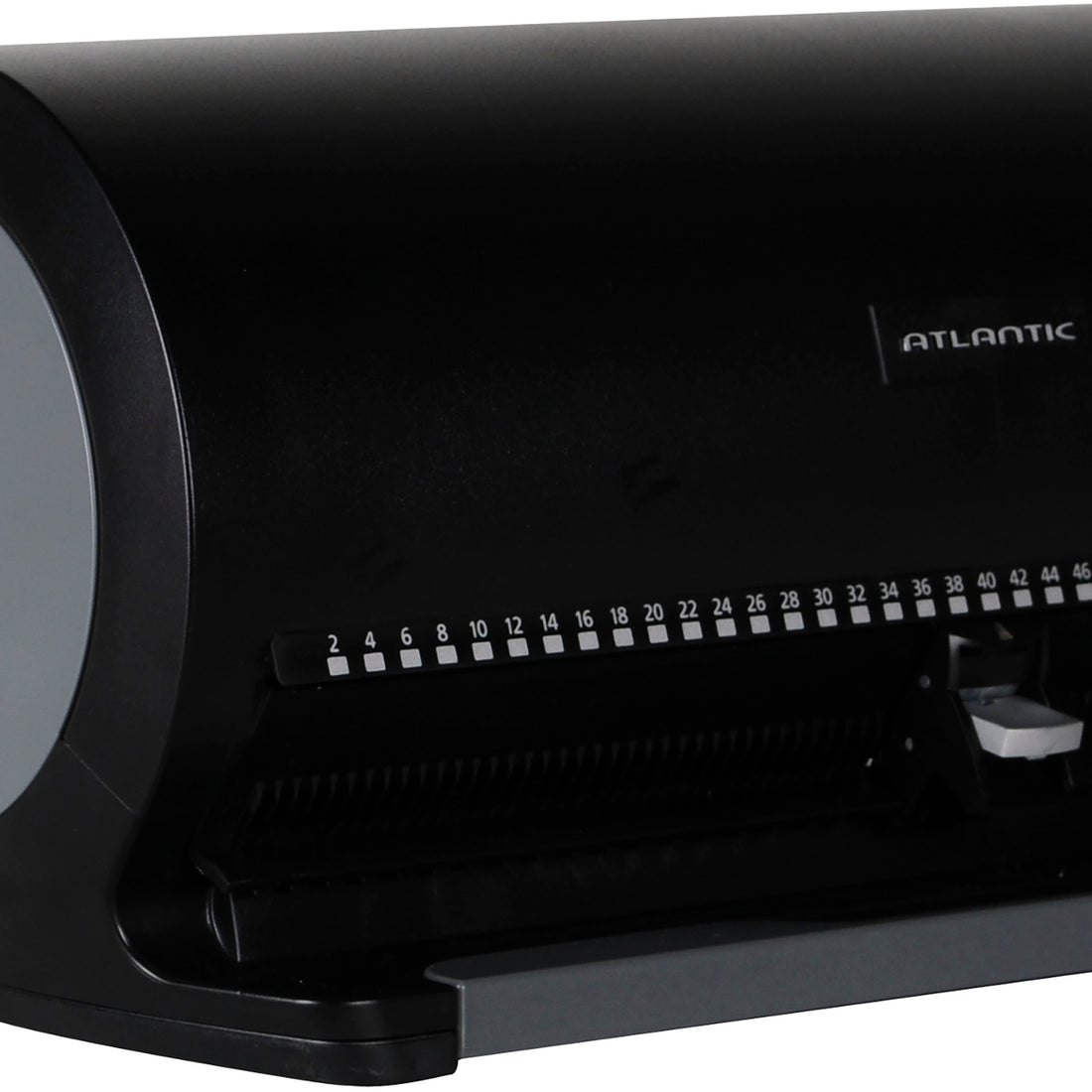 Space Saving Disc Storage Drum Black Plastic