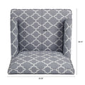 Accent Chairs For Living Room Grey Mix Fabric