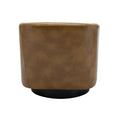 Garland Camel Wood Base Swivel Chair Camel Foam Pu Leather