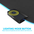 Mouse Pad Dardashti Led Black Nylon