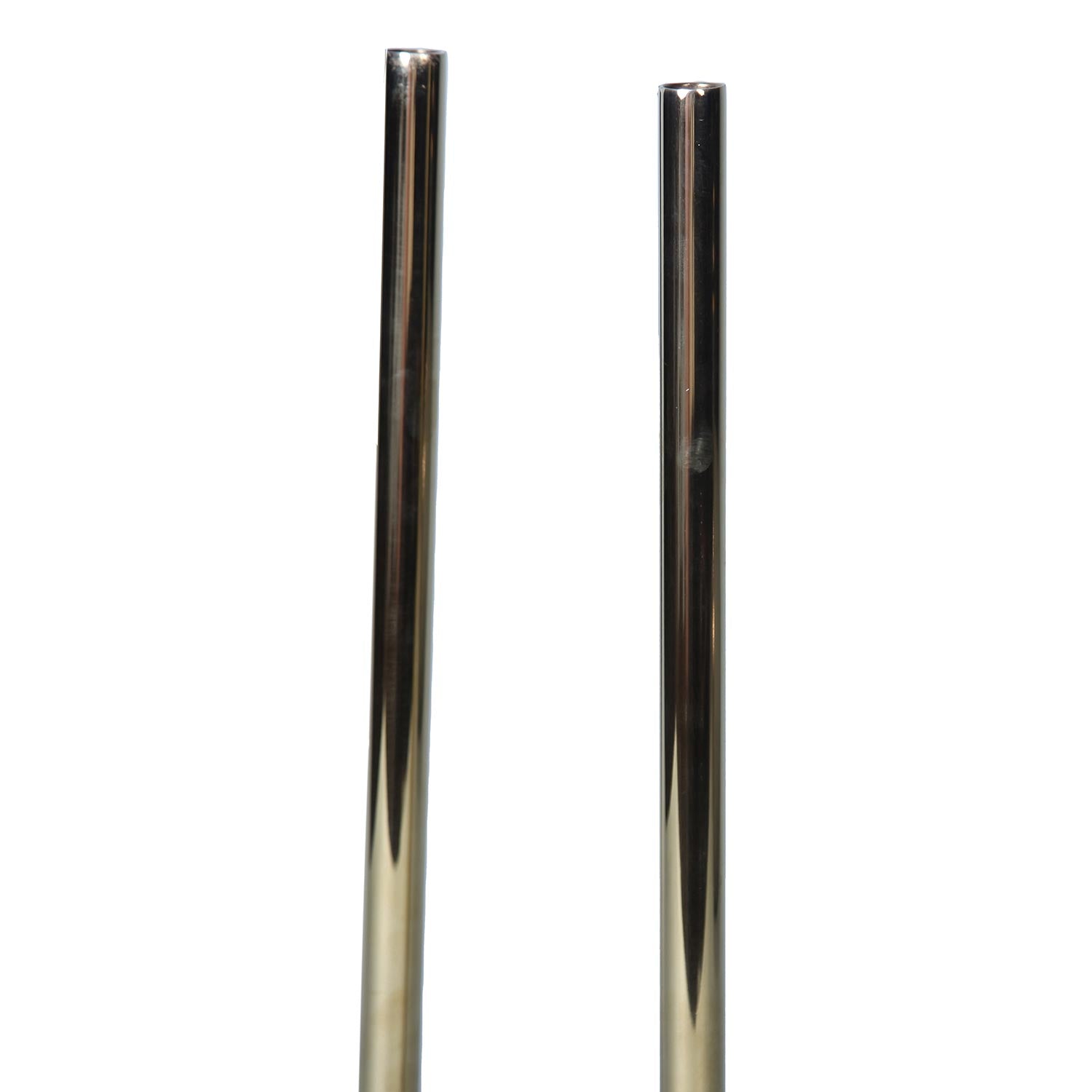 Modern U Shaped 7"L X 4.5"W X 20"H Candle Holder In Gold Gold Stainless Steel