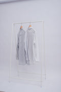 Store Level 1 Ladder To Secure Hangers White Iron