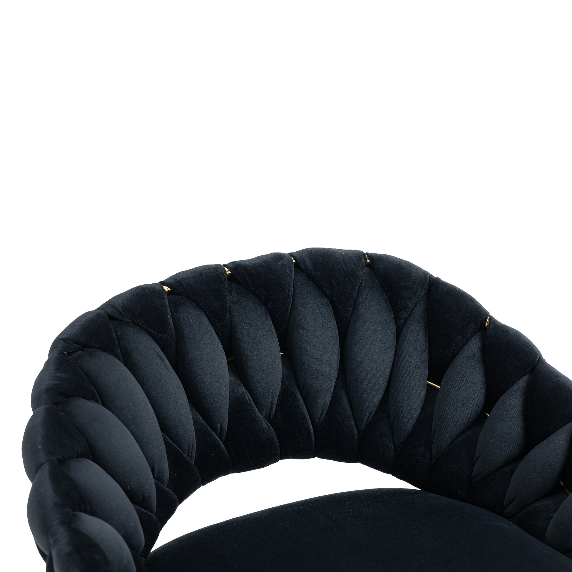 Coolmore Swivel Bar Stools Set Of 2 Adjustable Counter Height Chairs With Footrest For Kitchen, Dining Room 2Pc Set Black Polyester