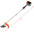 12 In 1 Multi Functional Trimming Tool, 52Cc 2 Cycle Garden Tool System With Gas Pole Saw, Hedge Trimmer, Grass Trimmer, And Brush Cutter Epa Compliant Orange Plastic