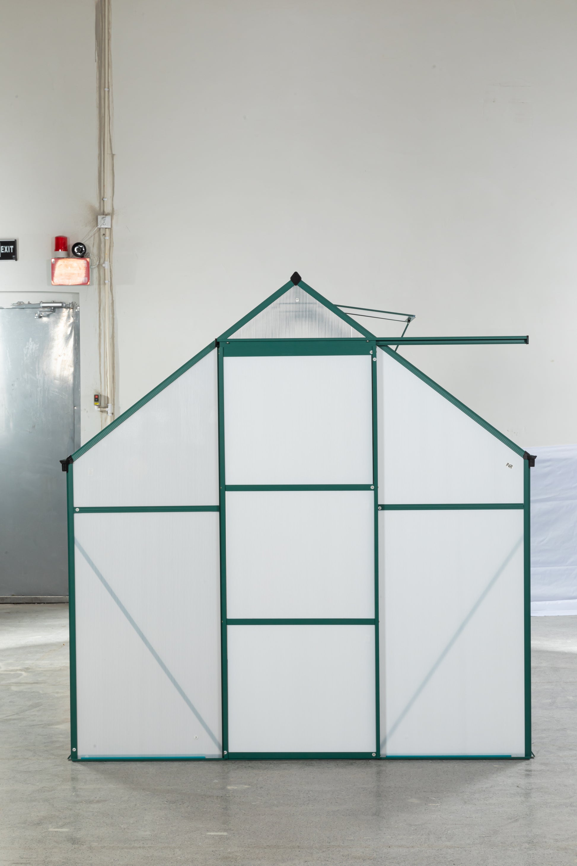 Green 6 X 8 Ft Outdoor Patio Greenhouse Green Aluminum