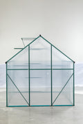 Green 6 X 8 Ft Outdoor Patio Greenhouse Green Aluminum