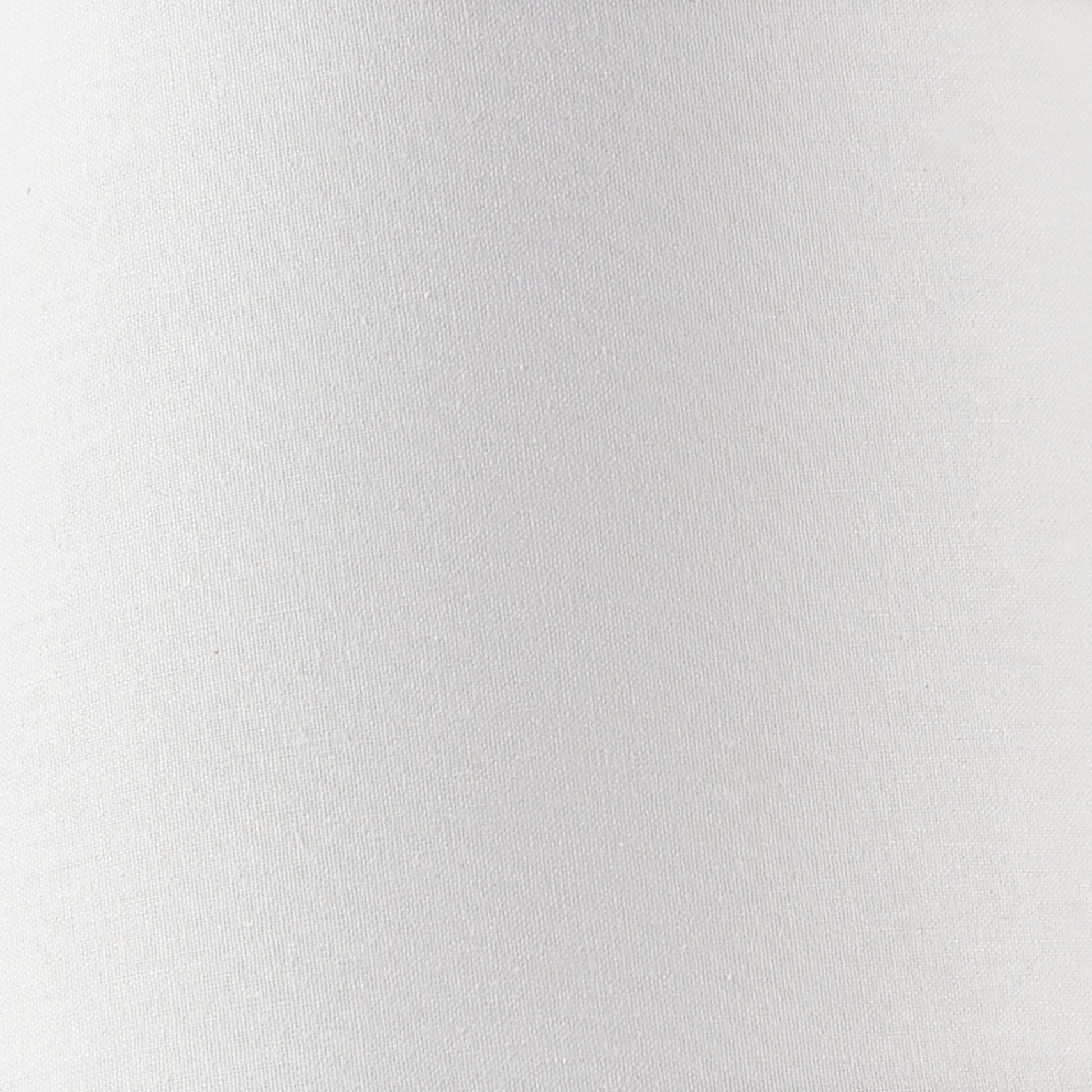 Ceramic Table Lamp With Handles White Polyester