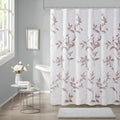 Burnout Printed Shower Curtain Mauve 72X72