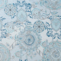 Printed Cotton Shower Curtain Blue Cotton