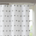 Shower Curtain Grey Polyester